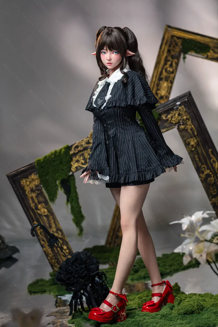 155cm (5ft1) E罩杯 輕量化 矽膠 性愛娃娃 ROS 头部 Freesia